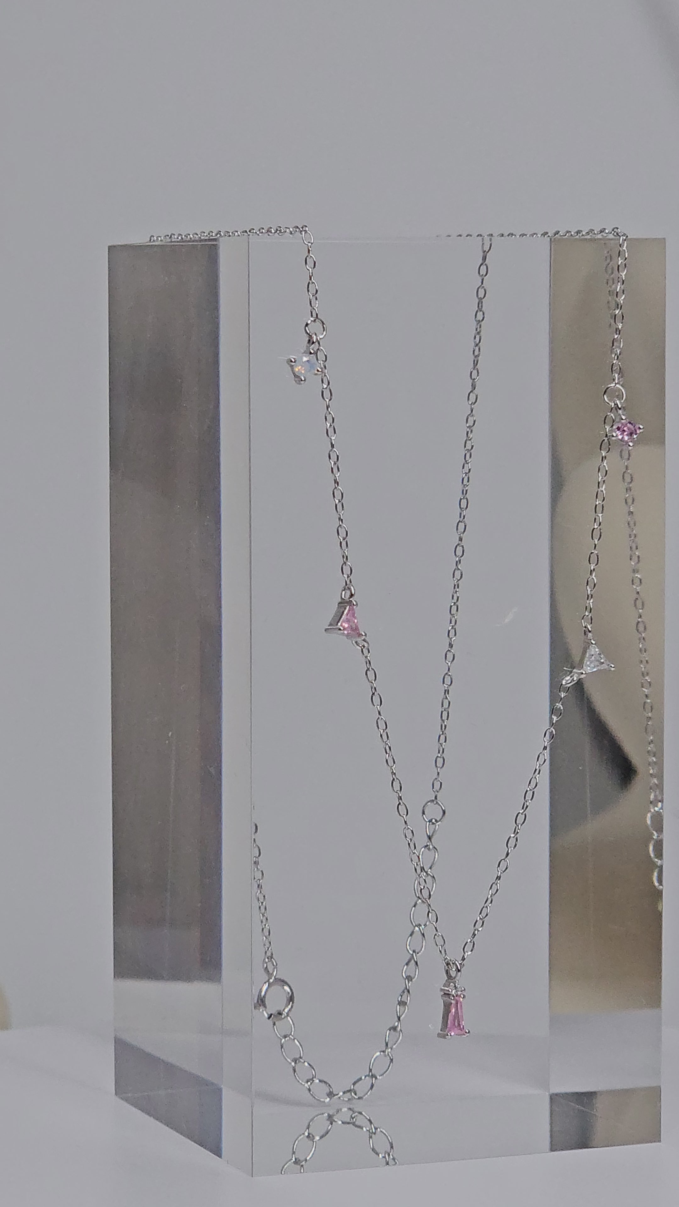 Sterling silver s925 necklace choker