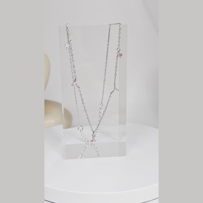 Sterling silver s925 necklace choker