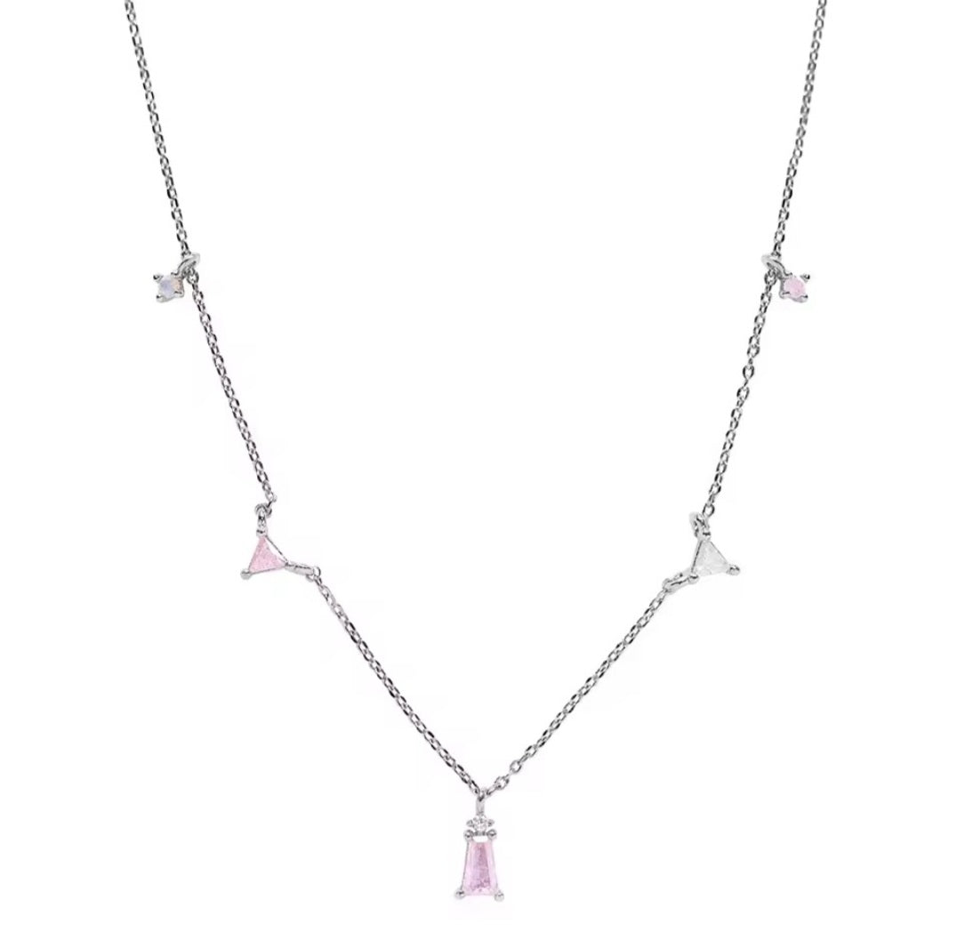 Sterling silver s925 necklace choker